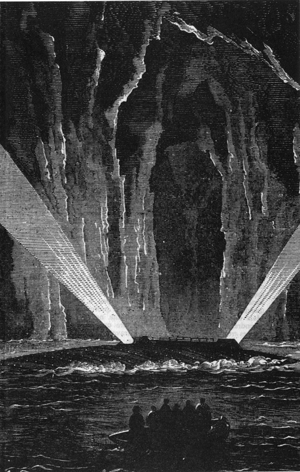 海底两万里插图中的鹦鹉螺号