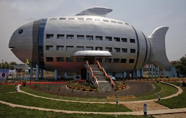 印度新落成的渔业大楼