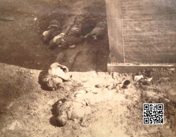 南京沦陷后被虐杀的中国战俘