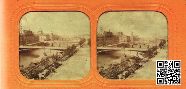 罩色立体照片的蛋白纸基部分