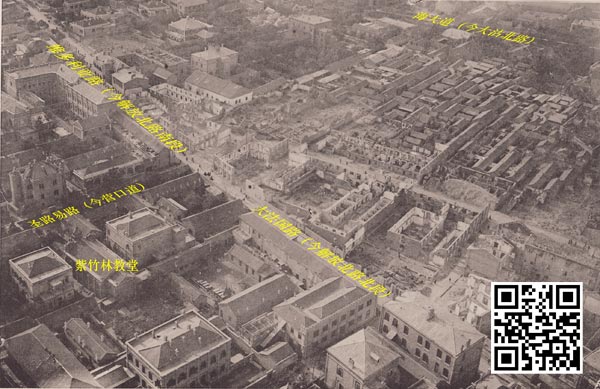 俯瞰天津法租界