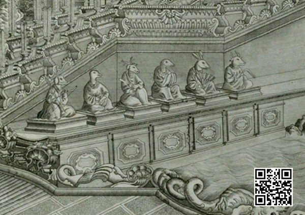 圆明园西洋楼铜版画中的十二生肖