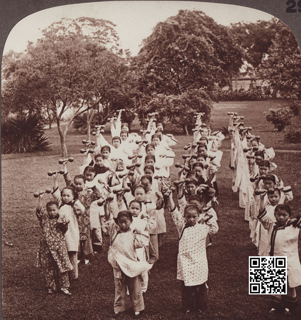 上海教会学校的女童